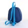 New Year 2025. New Year's backpack for gifts with a zipper "Bunny", Blue color