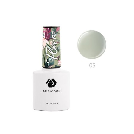ADricoco Flora gel polish, No. 05 Rare magnolia, 8 ml