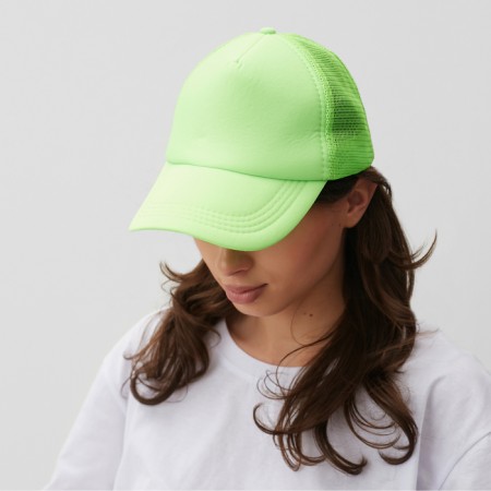 Baseball cap with minaku grid, green color, size 56-58-1
