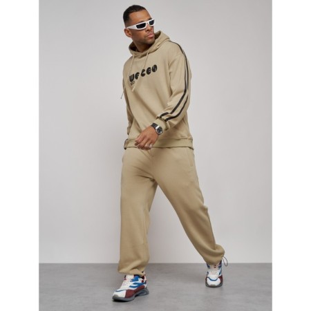 Sports suit men's, size 48, beige color-15