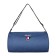 Sports bag with lightning, external pocket, long belt, dark blue color