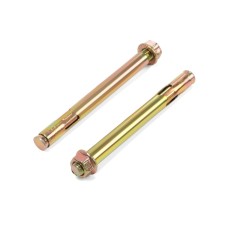 Anchor bolt of scrap, with a nut, galvanized, 12x129 mm, 40 pcs