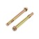 Anchor bolt of scrap, with a nut, galvanized, 12x129 mm, 40 pcs