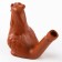 Ceramic “cockerel” whistle for painting 3.5 × 6.5 × 6.2 cm