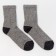 Male socks from Mongolian wool, gray color, size 29 (43-45)