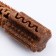 A toy for treats and dry food "Designer", TPR+bamboo, massage, 14 x 3.5 cm