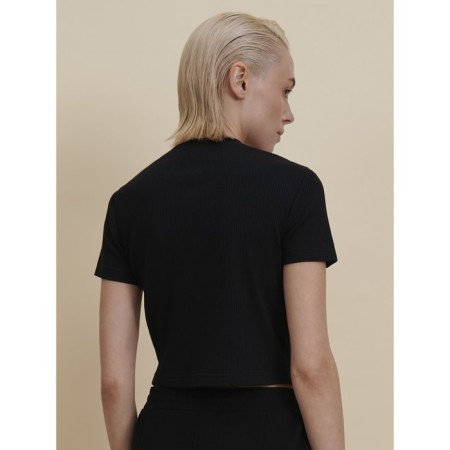 Crop top female Pelican, size 46, black color-2