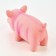 Grunting toy for dogs from latex "Piggy", 16 cm, pink