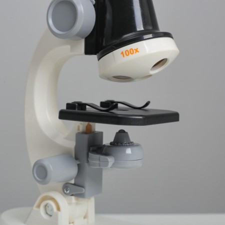 Microscope "Young Botanik" Frendering to x1200, white, backlight-6