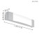 Bra Siderno, 1x8.3W LED, 4000K, 900LM, chromium color