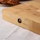 Defense board ADELICA "Profi", 50 × 30 × 4 cm, with metal screeds and side handles, birch