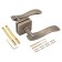 Renz DH 58-02 handle set Mav Julia, the color of the bronze is ancient matte