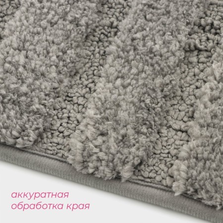 House mats Valencia, 50 × 80 cm, gray color-3