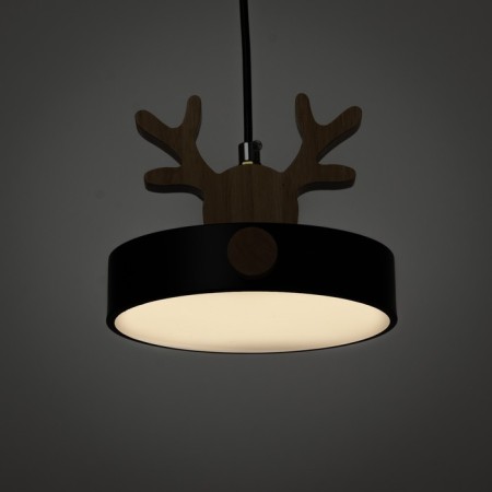 Bayerlux lamp "Deer Piarti" LED 24W 3000-6000K Black 22x22x32-85 cm-4