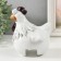 Polystone souvenir "Funny cockerel. Prayer" 13x12.5x14 cm