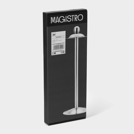 Stainless steel stand for kitchen accessories Magistro, 45 × 15.5 cm, luxe, silver color-4