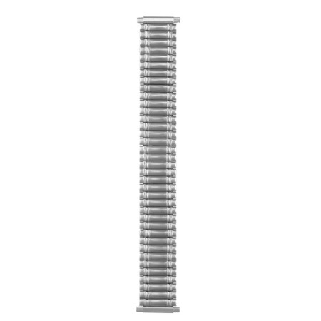 18 mm watch strap, metal, silver, 20 cm-5