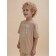 T -shirt for boys, height 122 cm, sandy color