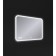 Mirror Cersanit Led 070 Design Pro, 80x60 cm, sensor, anti -recovery, watch