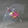 Umbrella children's “Cat Sable” semi-automatic transparent, d = 90cm