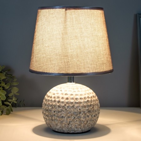 Table lamp 16293/1GR E14 40W gray 20x20x28.5 cm Risalux-1