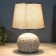 Table lamp 16293/1GR E14 40W gray 20x20x28.5 cm Risalux