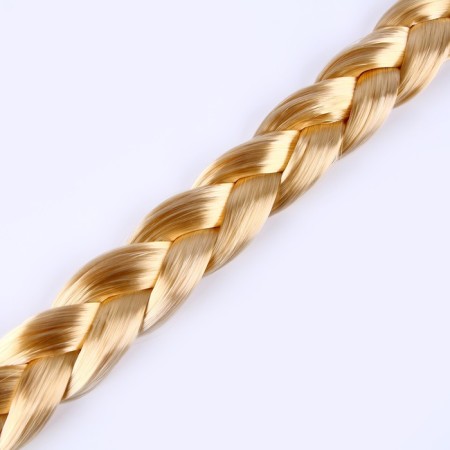 A braid on an elastic band is 80 cm, the color is blond-8