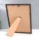 Photo frame Plastic "Mira" 21x29.7 cm, (A4) Bee with gold (plastic screen)