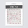 Nail stickers 9.5*6.5cm snowflakes CO-030 BEL/Rose volume Subway qf
