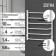 Electric towel Zein PE-05 "Victoria", 500x800mm, 6 shift, dimmer, white