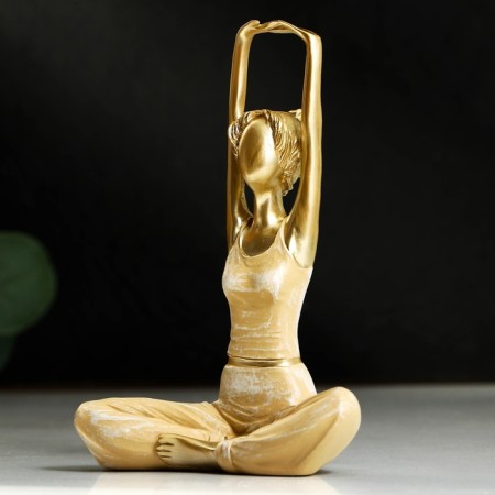 Figure Polystone "Yogin" 12 x 6 x 15 cm-8