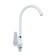 Accoona A45111G kitchen mixer, 1-crap, silumin, cartridge 35mm, white/chrome