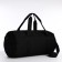 Road bag with lightning, external pocket, suitcase holder, long belt, black color