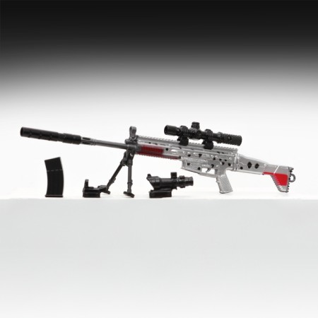 Souvenir weapon Mini Rifle "Grey Zone" 26cm-1