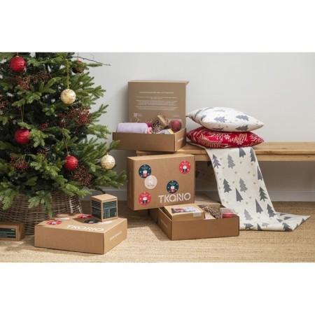 Плед с новогодним рисунком Magic forest New year Essential, размер 130х180 см-6