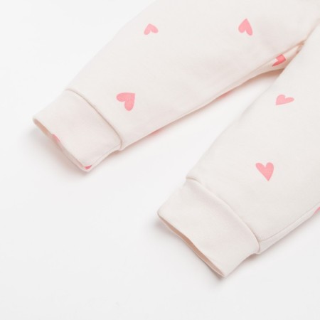 Set: jumper and pants crumb I am a "bunny", height 86-92 cm, beige color-7