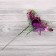 Decor "Winter Fairy Tale" Ball and Star, 15 cm, lilac