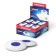 ERICHKRAUSE SMART & Soft Eraser with centering, ellipsoid, medium stiffness, from hypoallergenic material of thermoplastic rubber (TPR) with reduced crumb formation (DUST FREE)