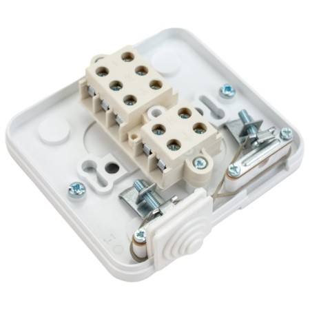 Box terminal 5x6kv. mm 380V 40A IP44 installation. SE KLK-5S-1