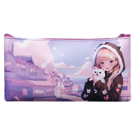Penal soft, 1 department, 108 x 205 mm, flat, calligrata PMP 01-20 "Korea Friends"-2