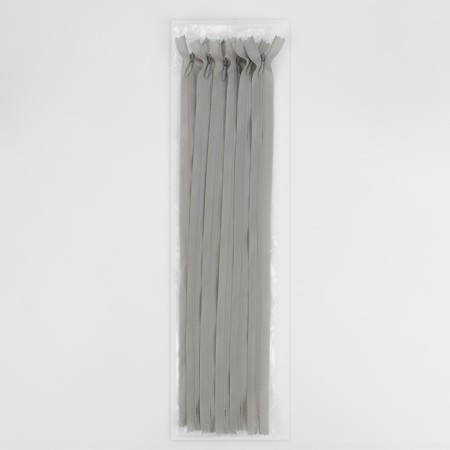 Lightning secret, No. 3, non -incomes, castle machine, 40 cm, gray color-2