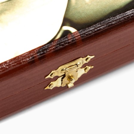 Wooden backgammon large with checkers, board game "Leo", 60 x 60 cm-4