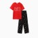 New Year. Pajama men's kaftan happy family size 56