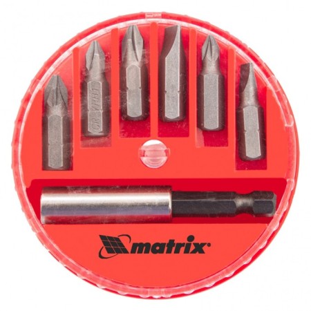 Set of BIT MATRIX 11392, magnetic adapter for bit, 7 pcs.-1