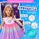 Carnival set "Stylish Princess", rim, dress with a mermaid, height 110 cm