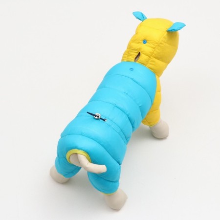 Kombinozon "Bear", size 12 (DS 28 cm, OG 38 cm, Osh 27 cm), yellow-blue-3