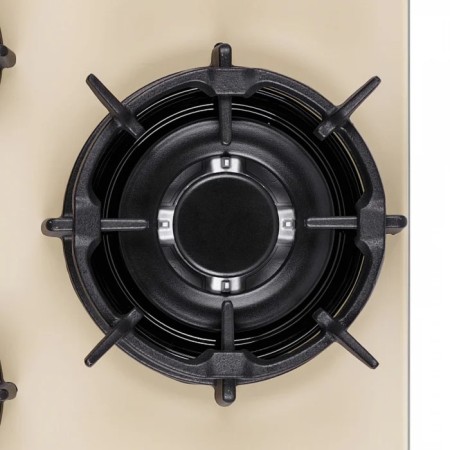 Krona Anima 45 IV, gas, 3 burners, 45 cm, beige.-5