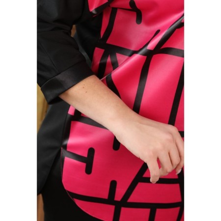 Female costume: jumper, trousers, size 50, color fuchsia-17