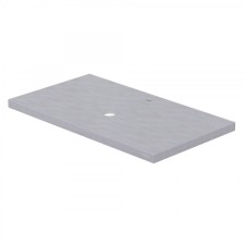 Santa mourning marble tabletop 805x35x450 mm, color Pimbir