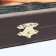 Backgammon "lion", wooden board 50 x 50 cm, with a field for playing checkers